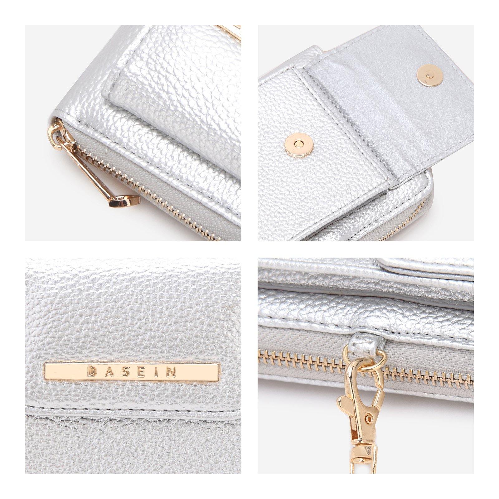 Fashion Small Size Cellphone Wristlet Crossbody Bag - Dasein Bags