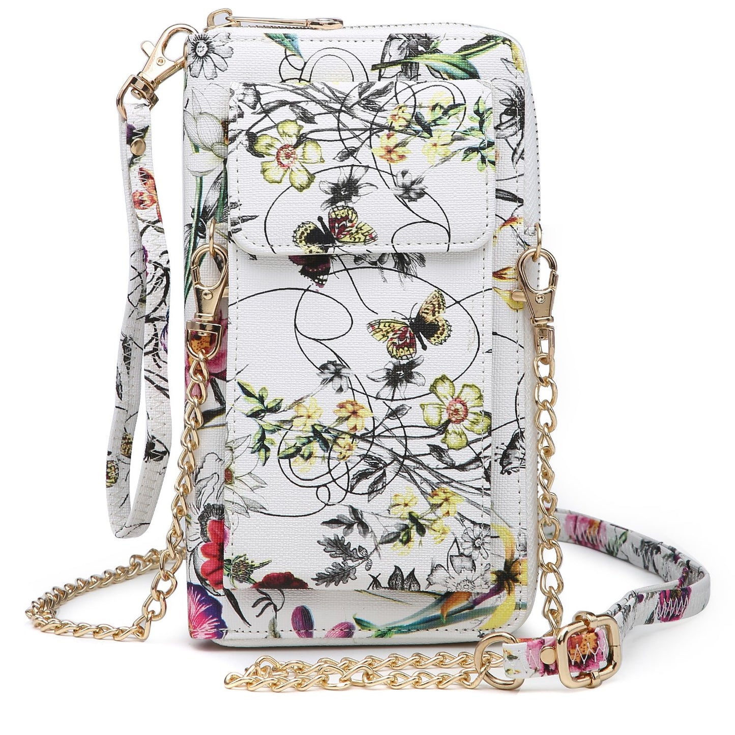 Cellphone Wristlet Crossbody Bag-Crossbody/Messenger bag-Dasein Bags