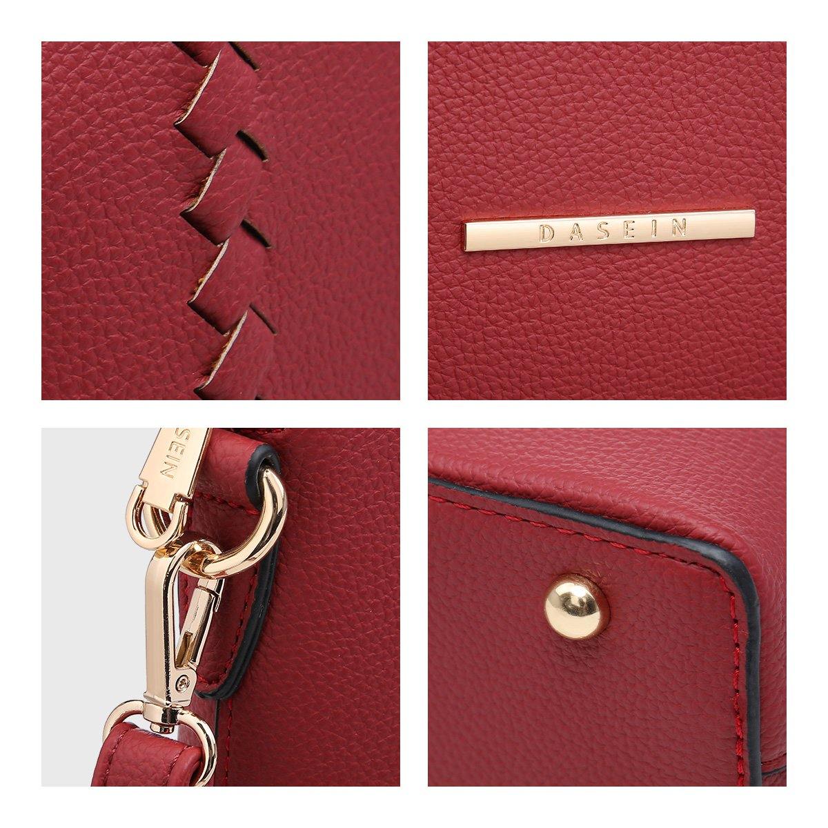 Women Slim Purse Vegan Leather Work Bag Tote with Matching Clutch Dasein - Dasein Bags