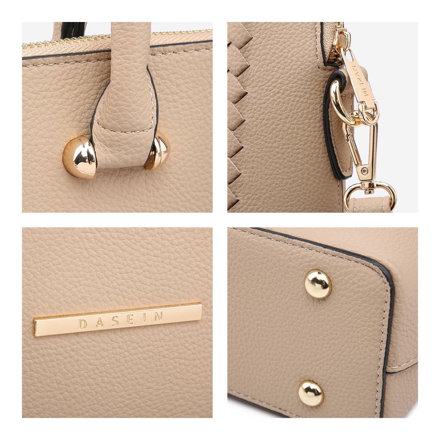 Women Slim Purse Vegan Leather Work Bag Tote with Matching Clutch Dasein - Dasein Bags