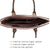 Women Slim Purse Vegan Leather Work Bag Tote with Matching Clutch Dasein - Dasein Bags