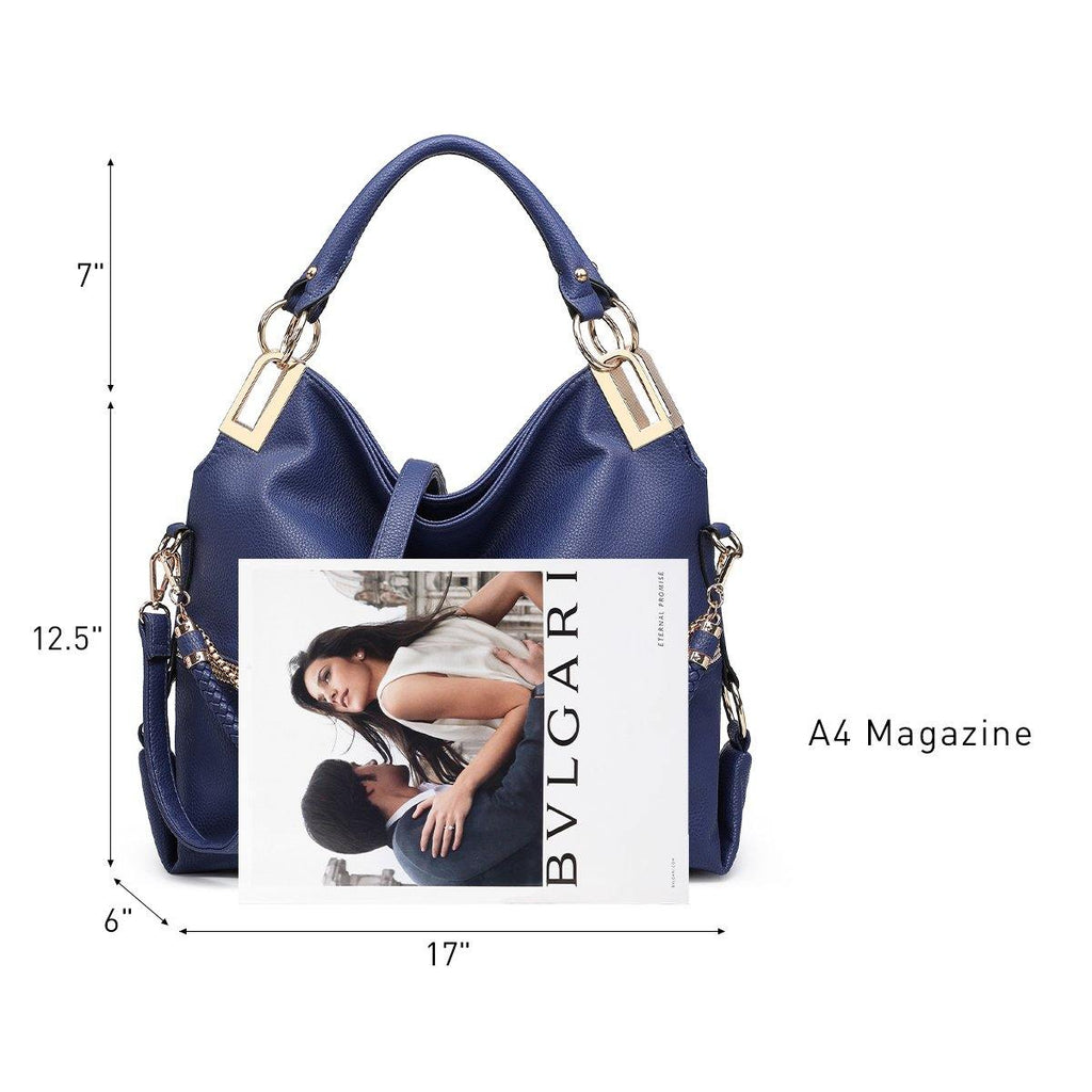 Classic Chain Large Hobo Handbag - Dasein Bags
