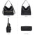 Women Concealed Carry Purses Handbags Faux Leather Hobo with Matching Clutch - Dasein Bags