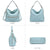 Women Concealed Carry Purses Handbags Faux Leather Hobo with Matching Clutch - Dasein Bags