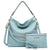 Women Concealed Carry Purses Handbags Faux Leather Hobo with Matching Clutch - Dasein Bags