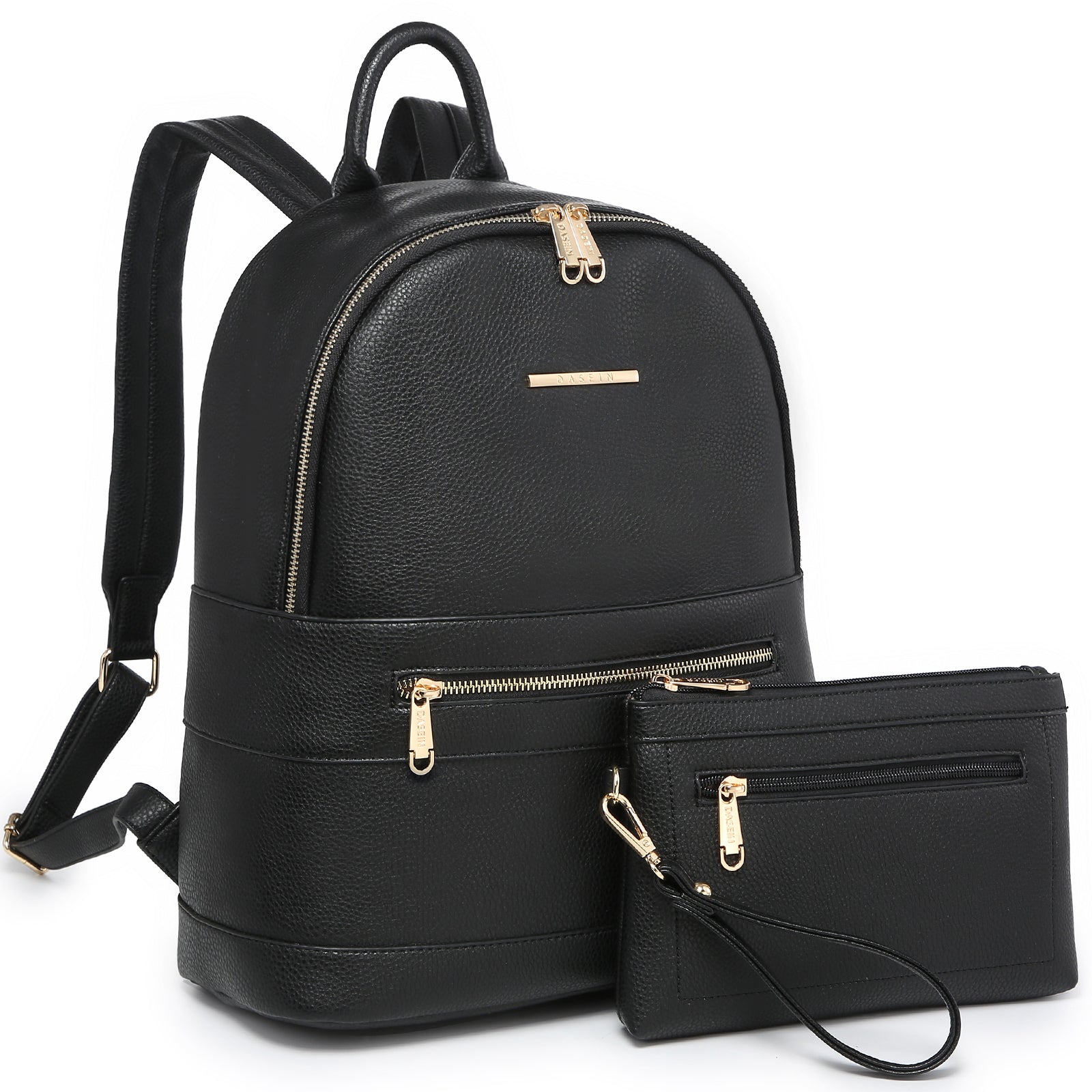 Fashion Casual Women Backpack with Matching Wristlet 2Pcs Set l Dasein