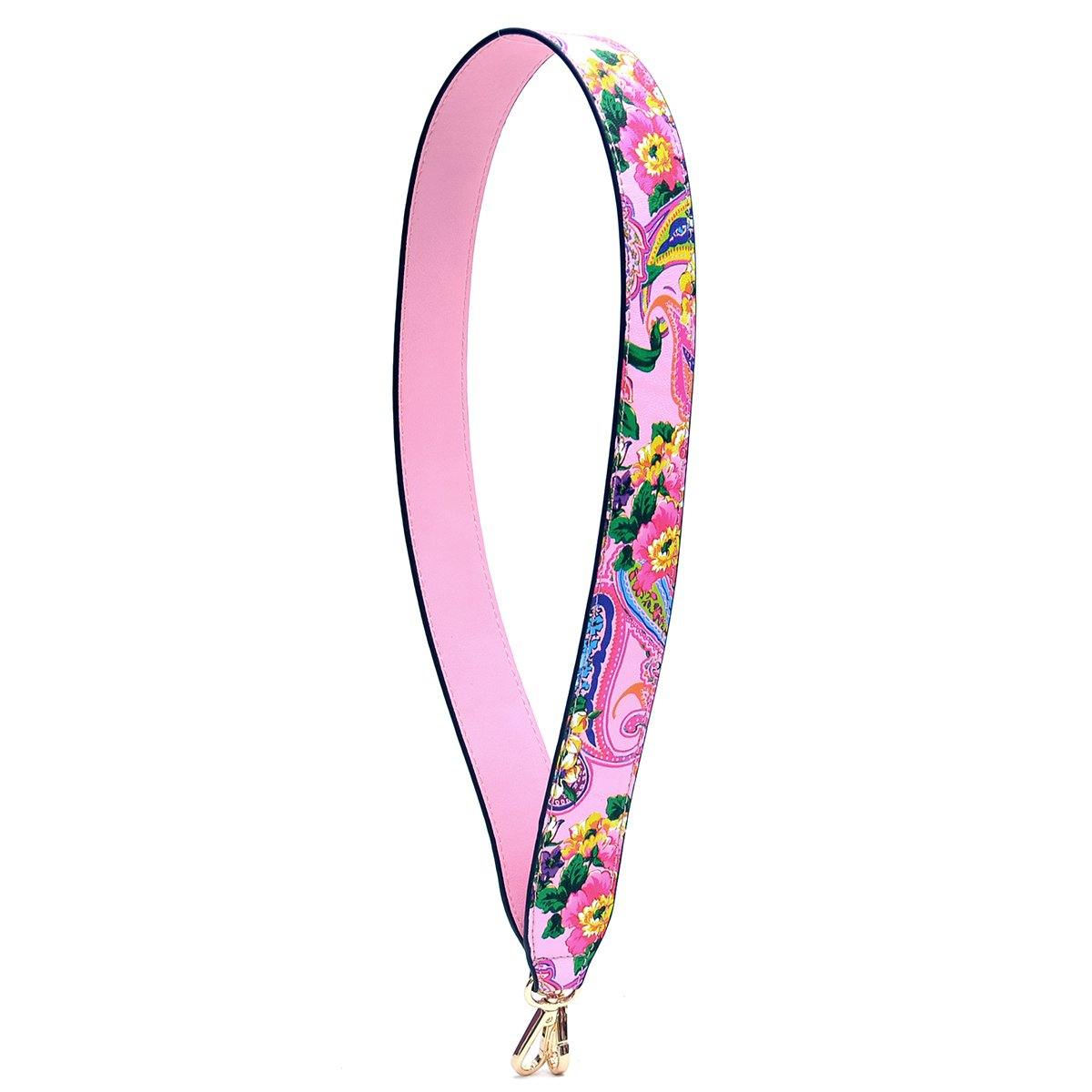 Accessory- Flower and Paisley Printed replacement Fashion Shoulder Strap - Dasein Bags