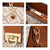 Women Fashion Chain Fashion Belt lock Tote Bags With Matching Clutch Dasein - Dasein Bags