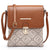 Monogram Flap Crossbody Bag-Crossbody/Messenger bag-Dasein Bags