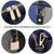 Padlock Two-Tone Satchel with Matching Wristlet - Dasein Bags