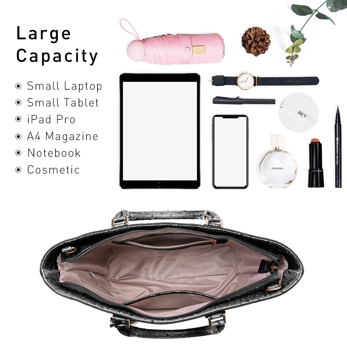 Fashion Embossed Pattern Tote with Matching Wallet - Dasein Bags