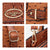 Vegan Leather Women Handbags and Purses Top Handle Tote with Matching Clutch - Dasein Bags