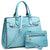 Vegan Leather Women Handbags and Purses Top Handle Tote with Matching Clutch - Dasein Bags
