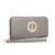 Zip Around Emblem Wallet - Dasein Bags