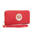 Zip Around Emblem Wallet - Dasein Bags