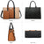 Two-tone 3-in-1 Handbag-Handbags & Purses-Dasein Bags