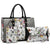 Two-tone 3-in-1 Handbag-Handbags & Purses-Dasein Bags